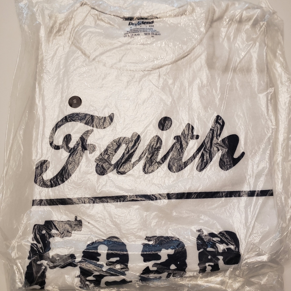 White Tee with Faith over Fear